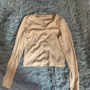 American eagle yellow long sleeve